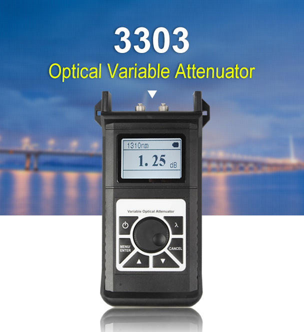 Handhold optical variable attenuator VOA-3303