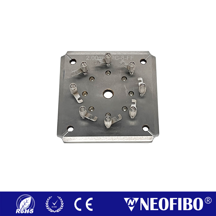 2.00mm插芯小型研磨夹具，2.00mm-PC-8-FF